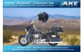 Harley Davidson Bluetooth-Helm Extension Set, Einbauversion mit Bügelmikrofon